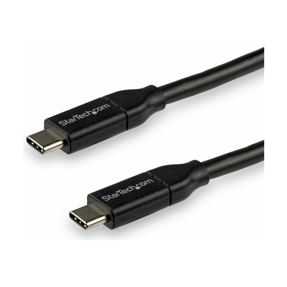 StarTech.com 3m USB-C naar USB-C kabel met 5A/100W Power Delivery - M/M - wit - USB 2.0 - USB-IF gecertificeerd - USB C oplaadkabel