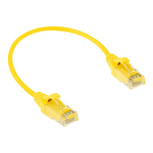 ACT verbindingskabel - 50 cm - geel, RAL 1023 ACT verbindingskabel - 50 cm - geel, RAL 1023