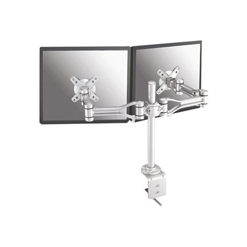 Neomounts FPMA-D1030D bevestigingskit - volledig beweegbaar - voor 2 LCD-schermen - zilver Neomounts FPMA-D1030D bevestigingskit - volledig beweegbaar - voor 2 LCD-schermen - zilver