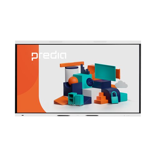 Predia Touch Base 75” zero delay infrared multi-scan touch t